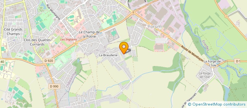 localisation de l'entreprise MONSIEUR YOANN CAILLAUD  LE POINCONNET