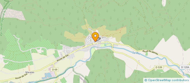 localisation de l'entreprise MONSIEUR YOANN CAILLE  BOULC