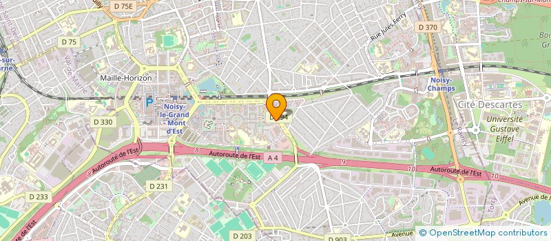 localisation de l'entreprise MONSIEUR YOANN CARLOS  NOISY-LE-GRAND