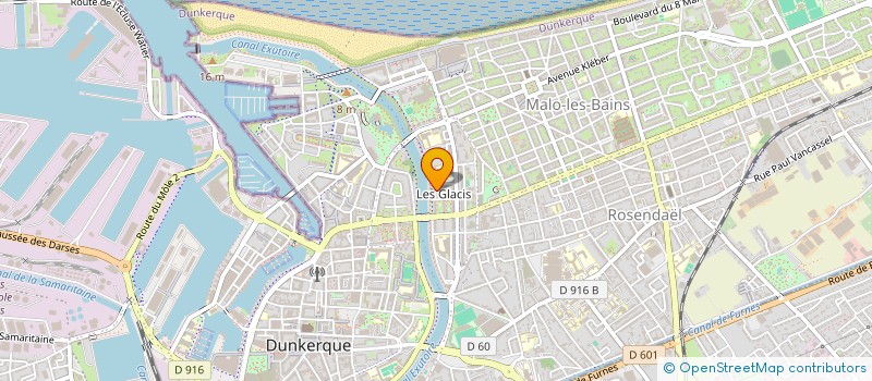 localisation de l'entreprise MONSIEUR YOANN CASTAN à DUNKERQUE