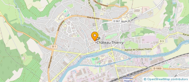 localisation de l'entreprise MONSIEUR YOANN CELESTE à CHATEAU-THIERRY