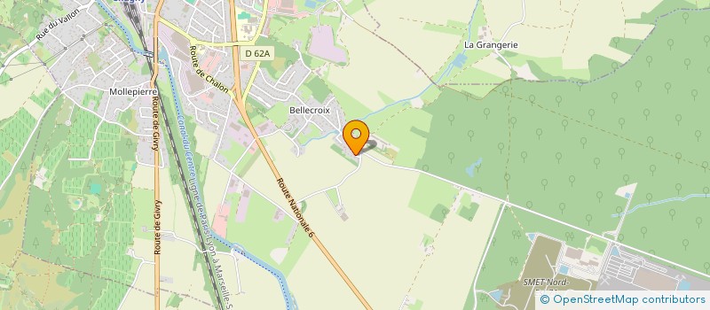 localisation de l'entreprise MONSIEUR YOANN CHABROUX  CHAGNY