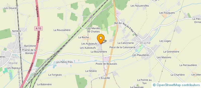 localisation de l'entreprise MONSIEUR YOANN CHANCEREL  JOUE-LES-TOURS