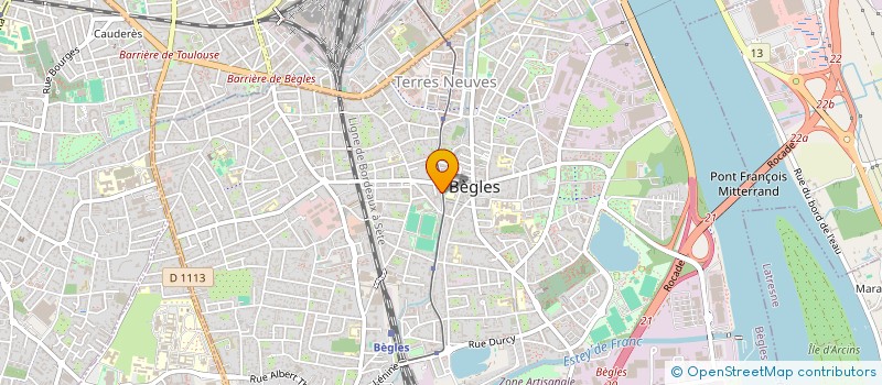 localisation de l'entreprise MONSIEUR YOANN CHASSAIGNE à BEGLES