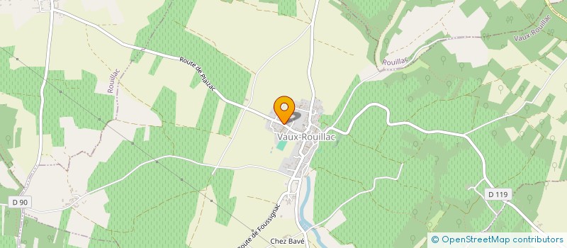 localisation de l'entreprise MONSIEUR YOANN CHAUVET à VAUX-ROUILLAC