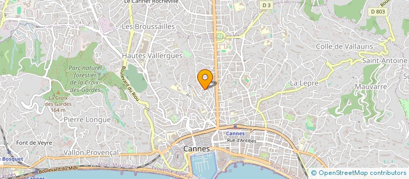 localisation de l'entreprise MONSIEUR YOANN CHERTIER à CANNES