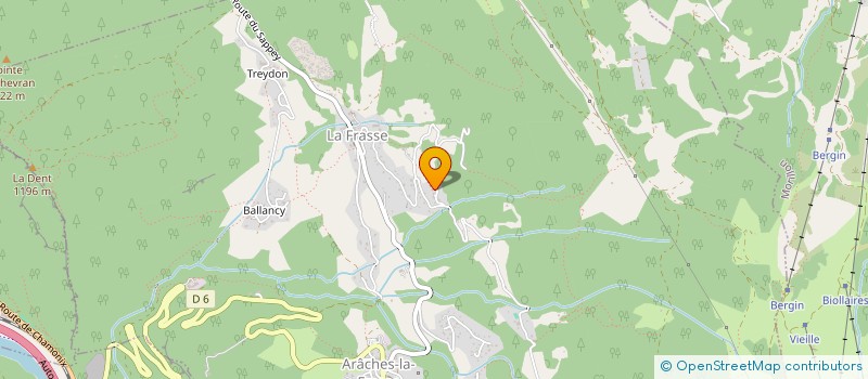 localisation de l'entreprise MONSIEUR YOANN CHEVROLLIER  ARACHES-LA-FRASSE