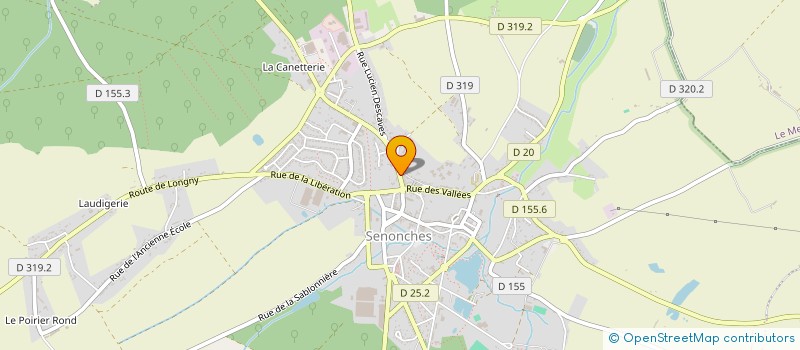 localisation de l'entreprise MONSIEUR YOANN CHIRON à SENONCHES