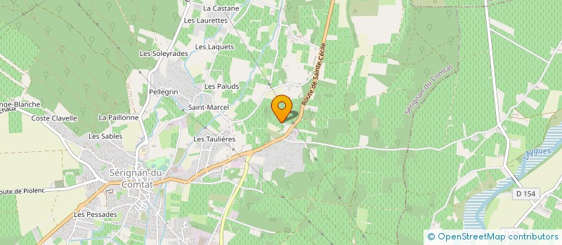 localisation de l'entreprise MONSIEUR YOANN CHRETIEN à SERIGNAN-DU-COMTAT