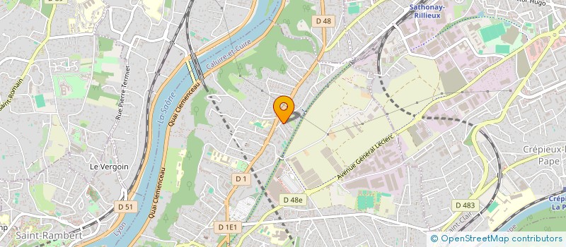 localisation de l'entreprise MONSIEUR YOANN CLEMENTE à CALUIRE-ET-CUIRE