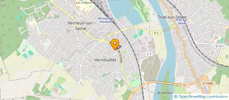 localisation de l'entreprise MONSIEUR YOANN COELHO à VERNOUILLET