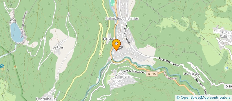 localisation de l'entreprise MONSIEUR YOANN COLLOMB  SALINS-FONTAINE