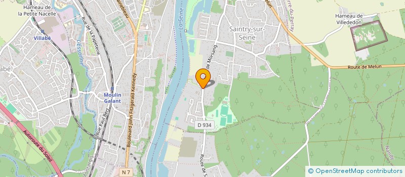 localisation de l'entreprise MONSIEUR YOANN CONTIGNON à SAINTRY-SUR-SEINE