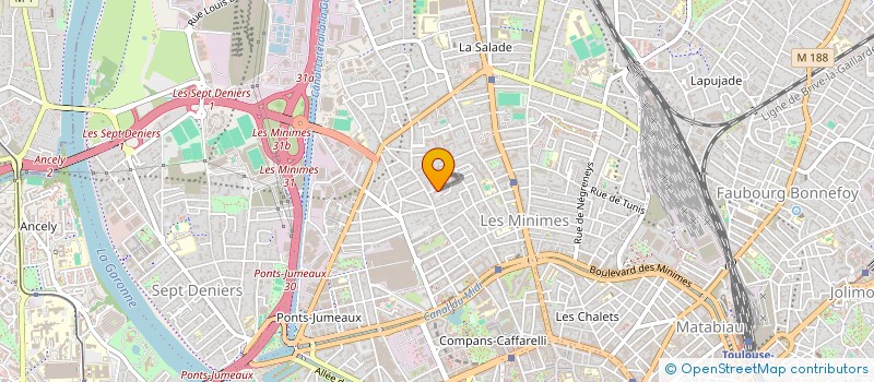 localisation de l'entreprise MONSIEUR YOANN CORBEL  TOULOUSE