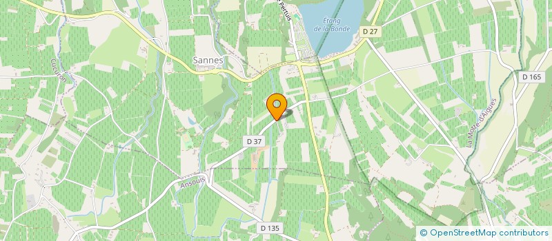 localisation de l'entreprise MONSIEUR YOANN COURTECUISSE  SANNES