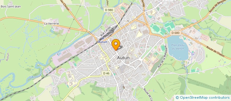 localisation de l'entreprise MONSIEUR YOANN COUSQUER à AUTUN