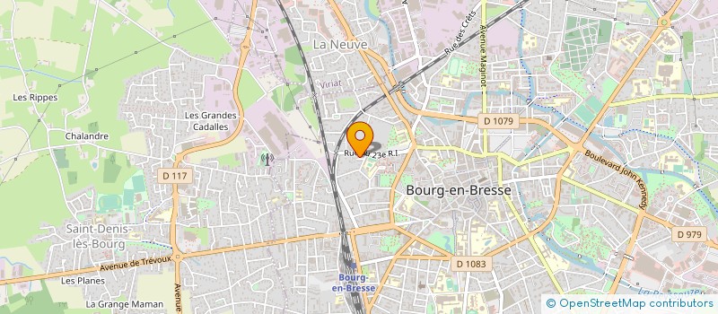 localisation de l'entreprise MONSIEUR YOANN CROISY à BOURG-EN-BRESSE