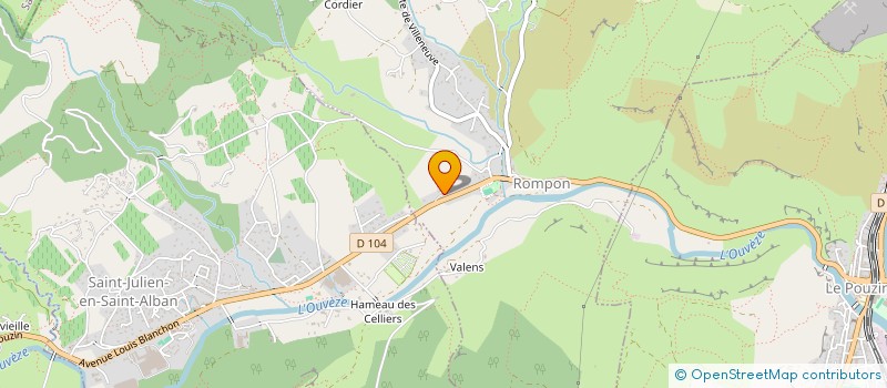 localisation de l'entreprise MONSIEUR YOANN CUSCUSA  ROMPON