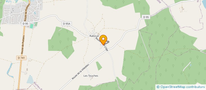 localisation de l'entreprise MONSIEUR YOANN DAIREAUX  ROCHES-PREMARIE-ANDILLE