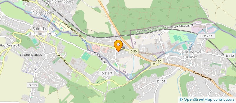 localisation de l'entreprise MONSIEUR YOANN DAVID  NONANCOURT