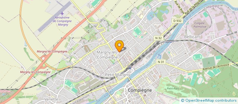 localisation de l'entreprise MONSIEUR YOANN DE GEA à MARGNY-LES-COMPIEGNE