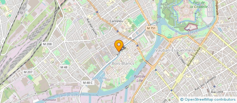 localisation de l'entreprise MONSIEUR YOANN DELRUE  LILLE