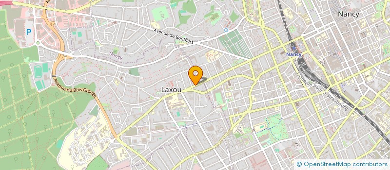 localisation de l'entreprise MONSIEUR YOANN DERNUET à LAXOU