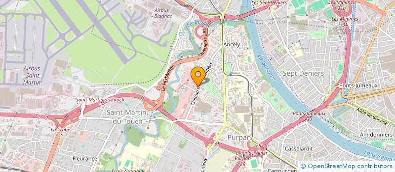 localisation de l'entreprise MONSIEUR YOANN DESCHAUX-BEAUME  TOULOUSE