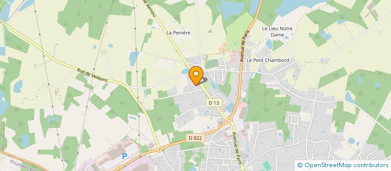 localisation de l'entreprise MONSIEUR YOANN DESLOGES à ROMORANTIN-LANTHENAY