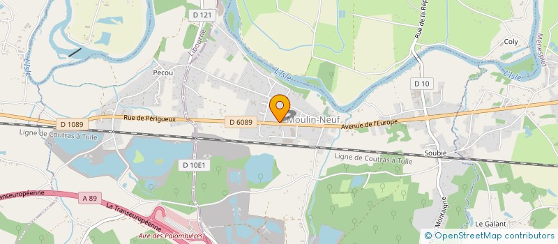 localisation de l'entreprise MONSIEUR YOANN DESPLAT à MOULIN-NEUF