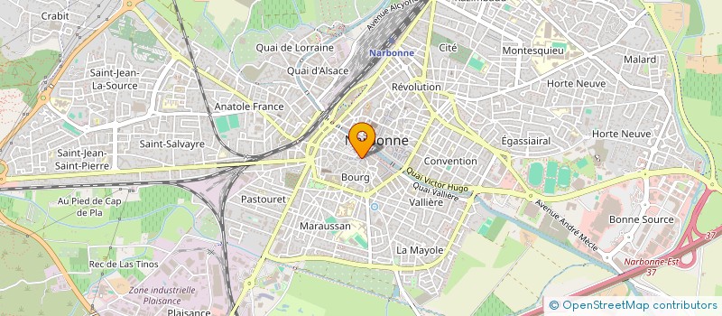 localisation de l'entreprise MONSIEUR YOANN DESSALLES  NARBONNE