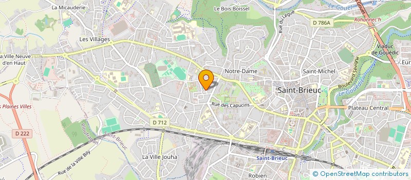 localisation de l'entreprise MONSIEUR YOANN DJEHIA à SAINT-BRIEUC