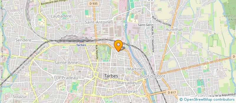 localisation de l'entreprise MONSIEUR YOANN DOARE  TARBES