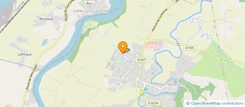 localisation de l'entreprise MONSIEUR YOANN DONNET  RIEUX-VOLVESTRE