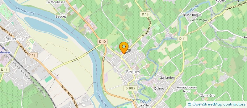 localisation de l'entreprise MONSIEUR YOANN DORKEL  BEGUEY