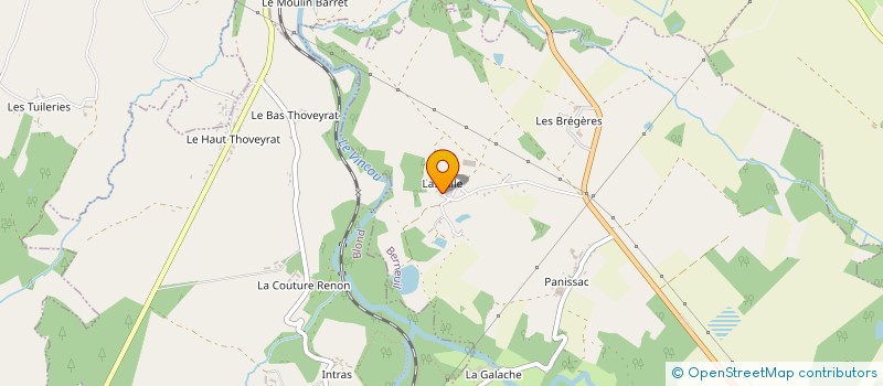 localisation de l'entreprise MONSIEUR YOANN DOS SANTOS à BERNEUIL