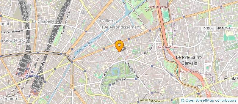 localisation de l'entreprise MONSIEUR YOANN DOVIER  PARIS