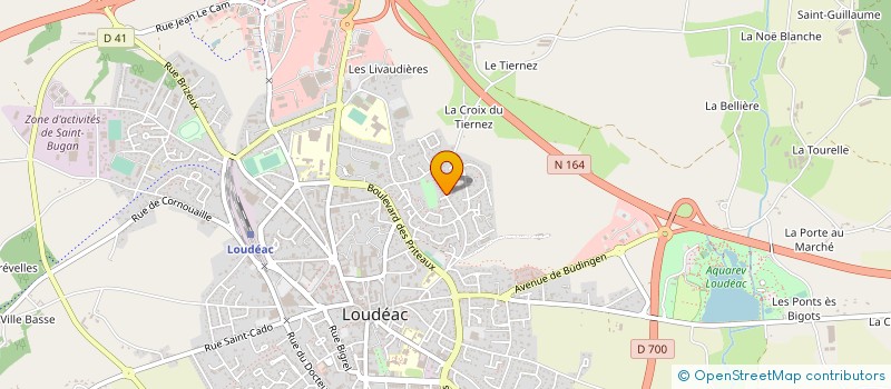 localisation de l'entreprise MONSIEUR YOANN DUAULT à LOUDEAC