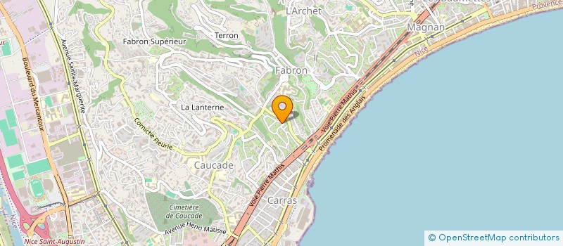 localisation de l'entreprise MONSIEUR YOANN DUCHAINE à NICE