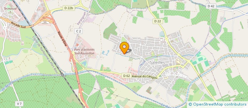 localisation de l'entreprise MONSIEUR YOANN DUMANGE à SALEILLES