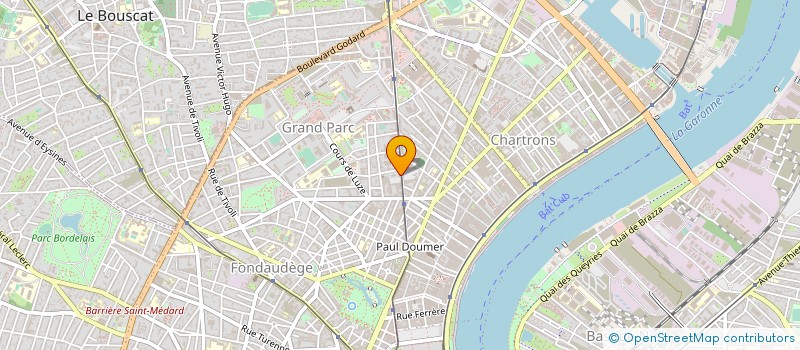 localisation de l'entreprise MONSIEUR YOANN DUPONT HAIREAULT à BORDEAUX