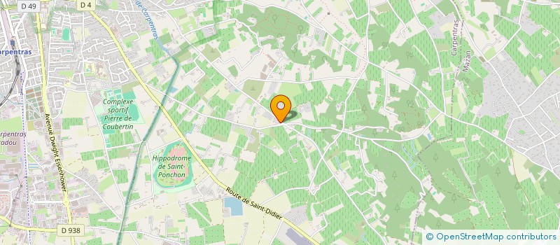 localisation de l'entreprise MONSIEUR YOANN DURAND à CARPENTRAS