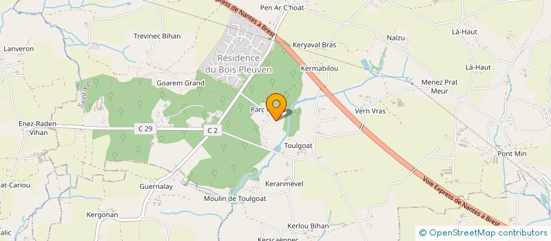 localisation de l'entreprise MONSIEUR YOANN ENIZAN  SAINT-YVI