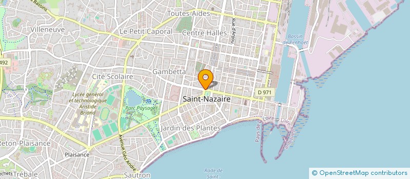 localisation de l'entreprise MONSIEUR YOANN FALCONIER  SAINT-NAZAIRE