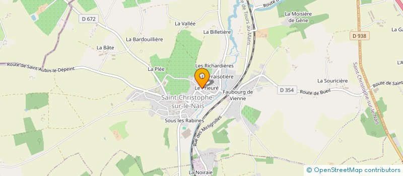 localisation de l'entreprise MONSIEUR YOANN FARDEAU  SAINT CHRISTOPHE S LE NAIS