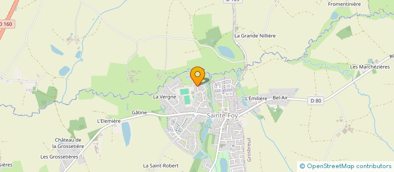 localisation de l'entreprise MONSIEUR YOANN FERRE  SAINTE-FOY