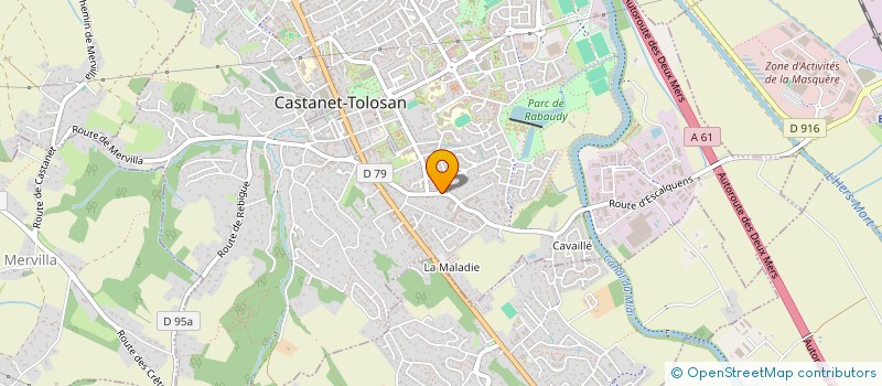 localisation de l'entreprise MONSIEUR YOANN FERREIRA à CASTANET TOLOSAN