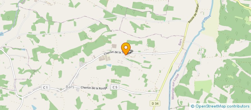 localisation de l'entreprise MONSIEUR YOANN FITTERE à BARS