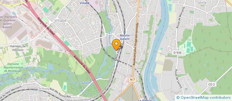 localisation de l'entreprise MONSIEUR YOANN FLAHAUT à CORBEIL-ESSONNES