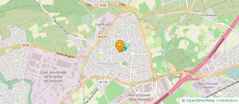 localisation de l'entreprise MONSIEUR YOANN FLEOUTER à VENDARGUES